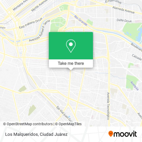 Los Malqueridos map