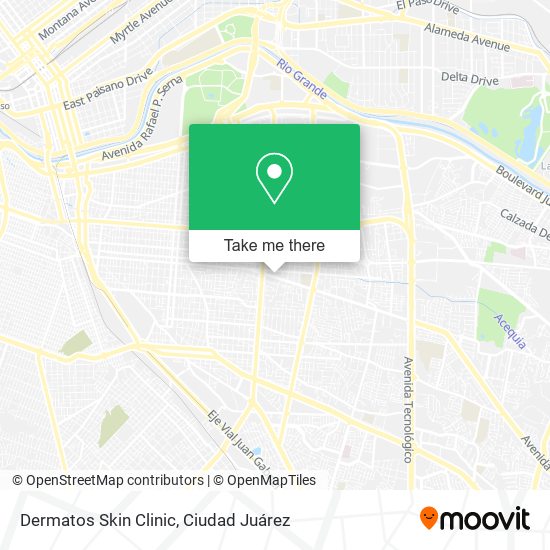 Mapa de Dermatos Skin Clinic