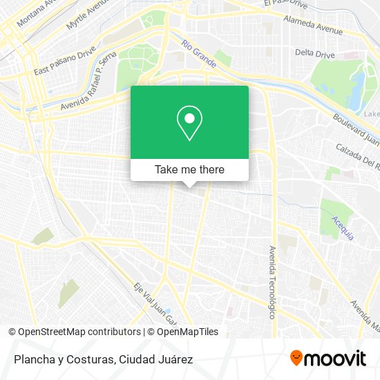 Mapa de Plancha y Costuras