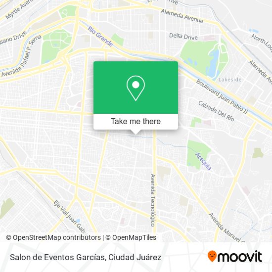 Salon de Eventos Garcías map
