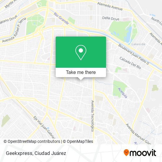 Geekxpress map