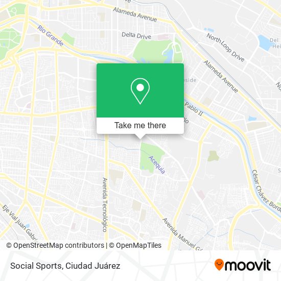 Social Sports map