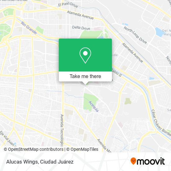 Mapa de Alucas Wings