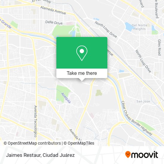 Mapa de Jaimes Restaur