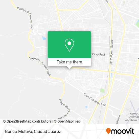 Banco Multiva map