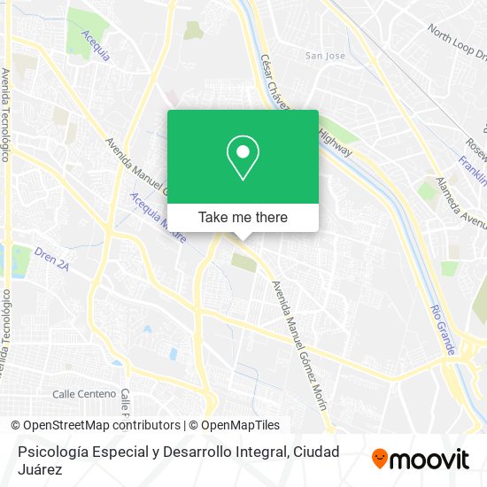 Mapa de Psicología Especial y Desarrollo Integral