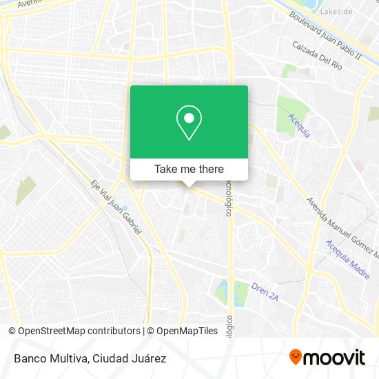 Banco Multiva map