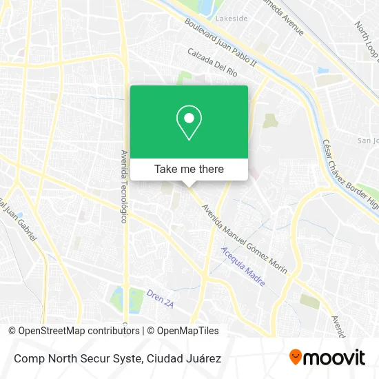 Comp North Secur Syste map