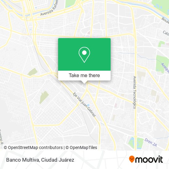 Banco Multiva map