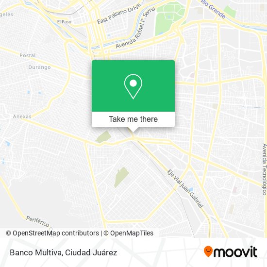 Banco Multiva map