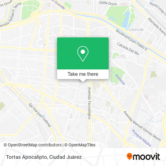 Tortas Apocalipto map