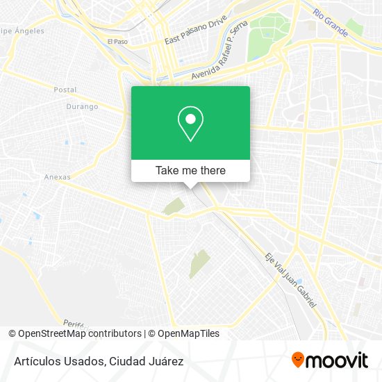 Artículos Usados map