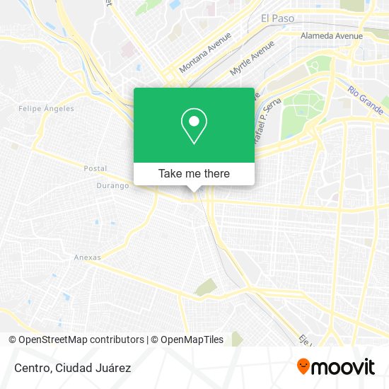 Mapa de Centro