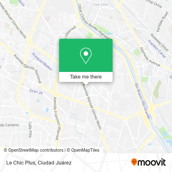 Le Chic Plus map