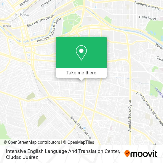 Intensive English Language And Translation Center map