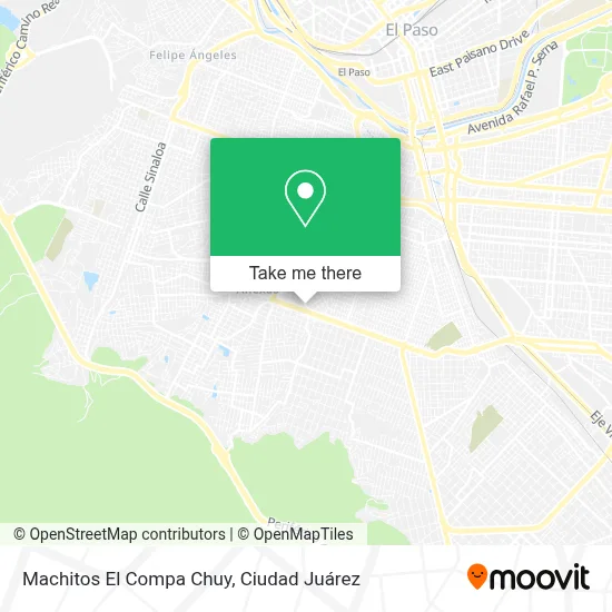Machitos El Compa Chuy map