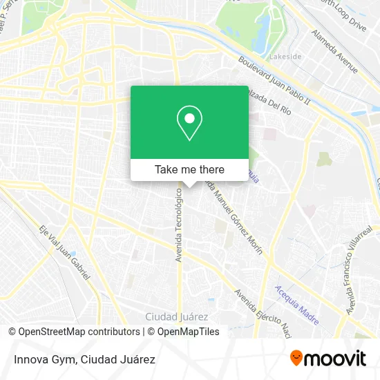 Innova Gym map