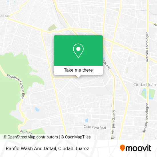 Ranflo Wash And Detail map