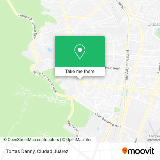 Tortas Danny map