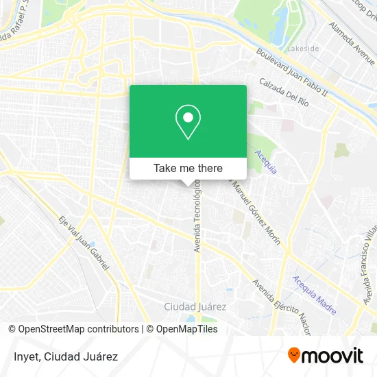 Inyet map