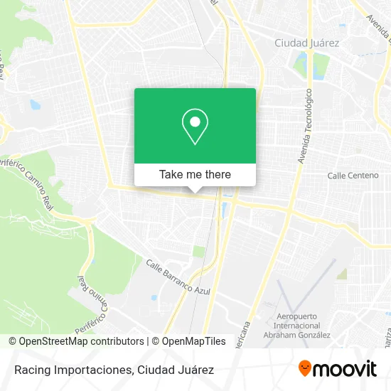 Racing Importaciones map