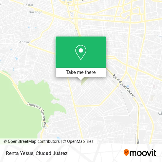 Renta Yesus map