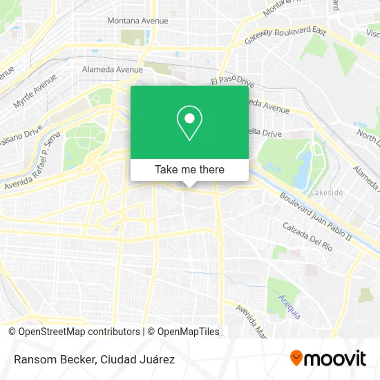 Ransom Becker map