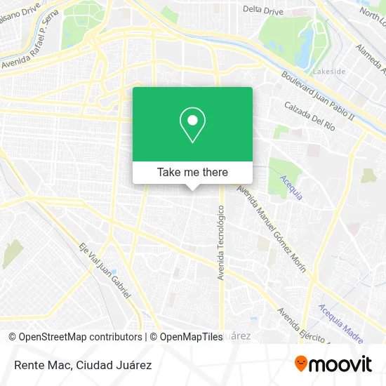 Rente Mac map