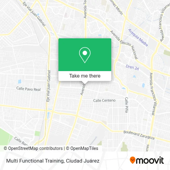 Multi Functional Training map
