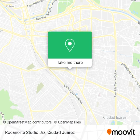 Rocanorte Studio Jrz map