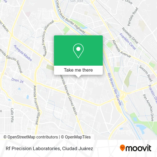 Rf Precision Laboratories map