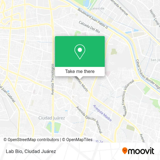 Lab Bio map
