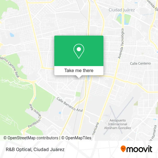 R&B Optical map