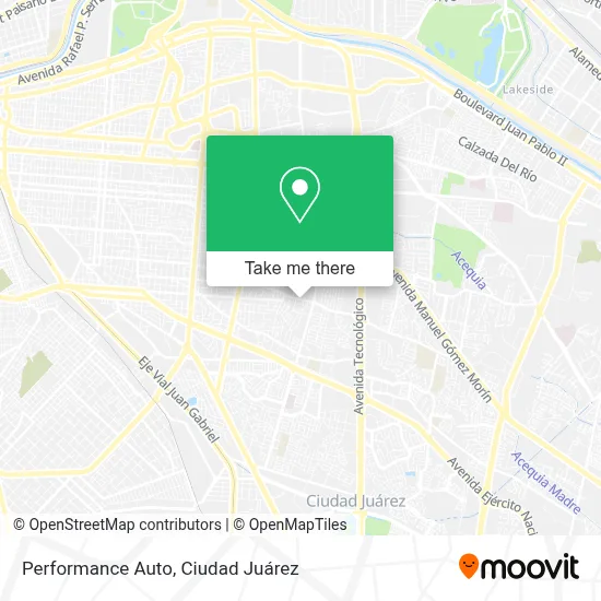 Performance Auto map
