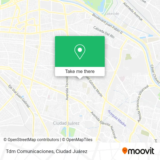 Tdm Comunicaciones map