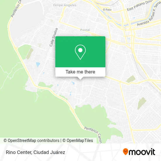 Rino Center map