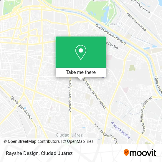 Rayshe Design map