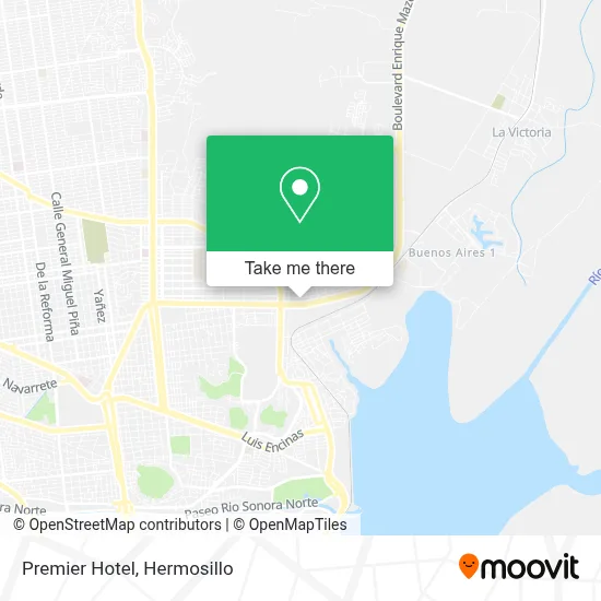 Hotel Premier map