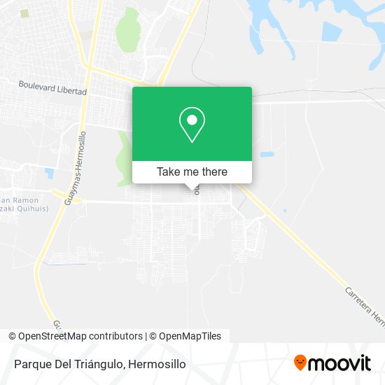 Parque Del Triángulo map
