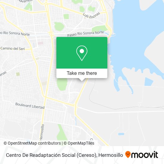 Mapa de Centro De Readaptación Social (Cereso)