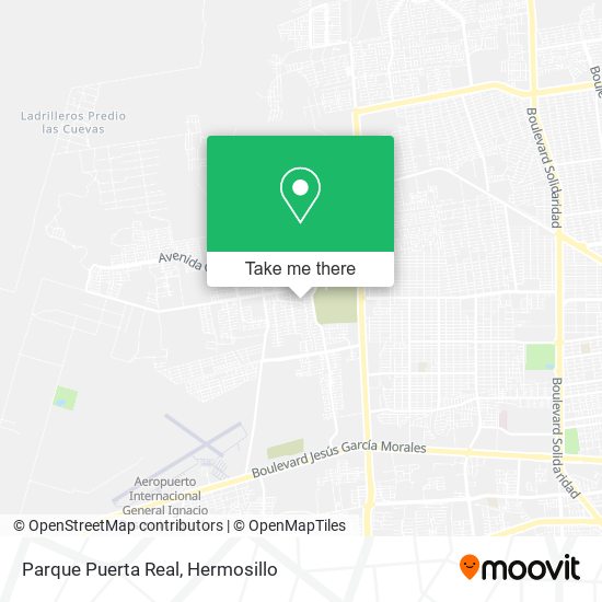 Parque Puerta Real map