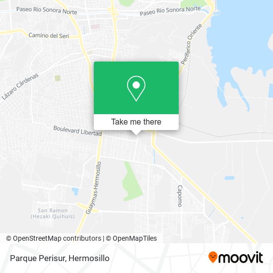 Mapa de Parque Perisur