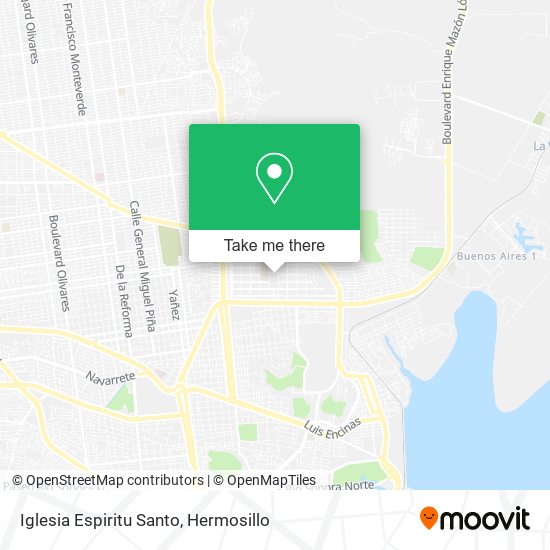 Iglesia Espiritu Santo map