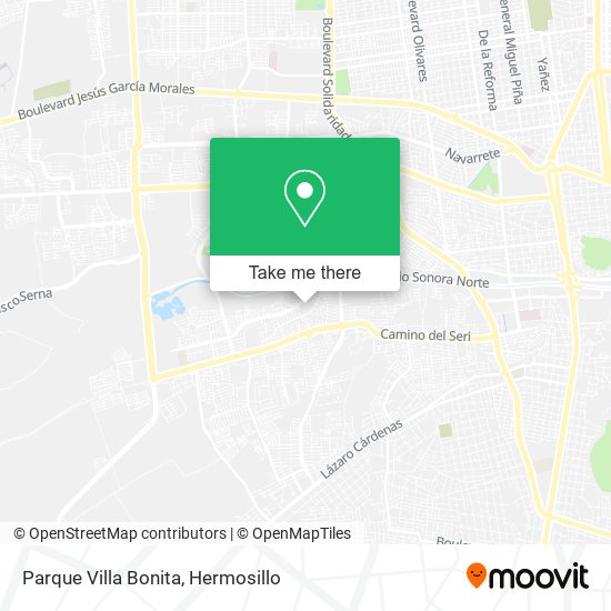 Mapa de Parque Villa Bonita