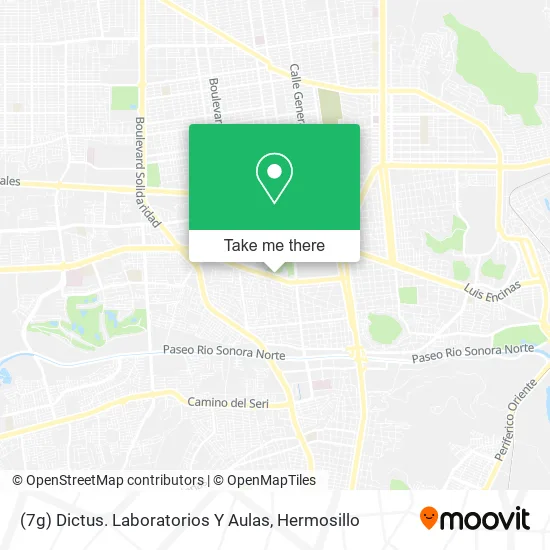 (7g) Dictus. Laboratorios Y Aulas map