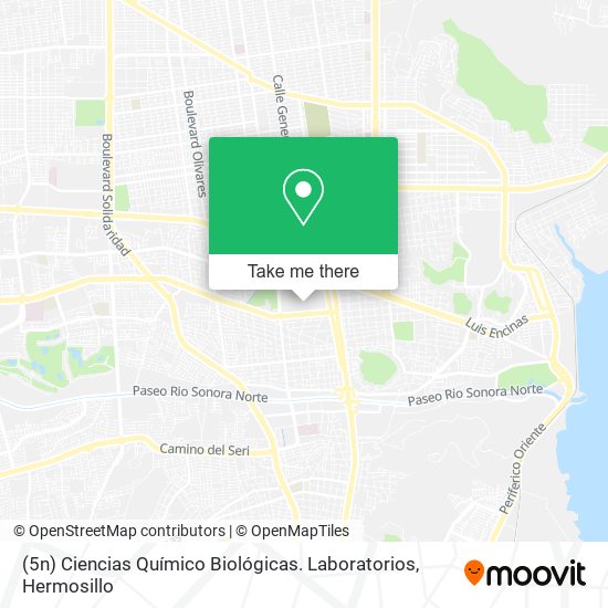 (5n) Ciencias Químico Biológicas. Laboratorios map