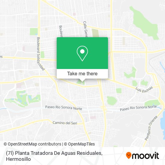 (7l) Planta Tratadora De Aguas Residuales map