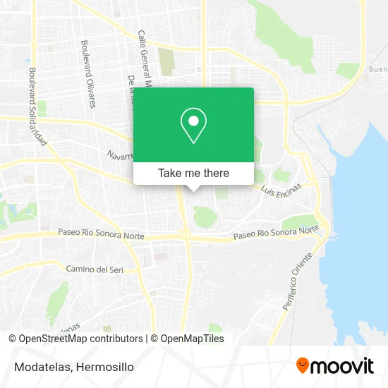 Modatelas map