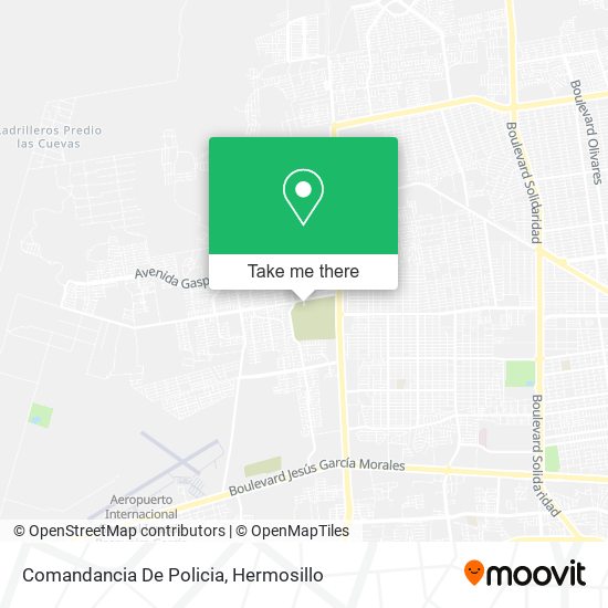 Comandancia De Policia map