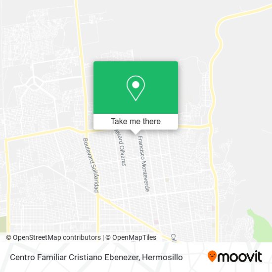 Centro Familiar Cristiano Ebenezer map